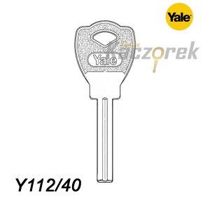 Mieszkaniowy 133 - klucz surowy Yale Y112/40-70/100 - do kłódek żeliwnych Y112 40-70 mm